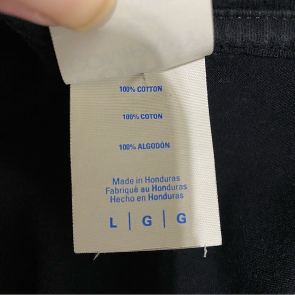 Rockport Strong Men’s Texas Flag Black Tee - Picture 5 of 8